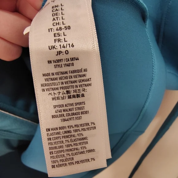 Spyder Modish Hooded Zip Up - Picture 7 of 8